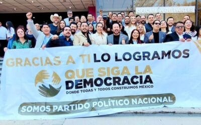 “Que Siga la Democracia” formaliza solicitud ante el INE para constituirse como partido político